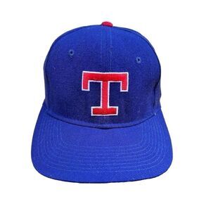 Vintage 1990's Texas Rangers Sports Specialties Fitted hat Cap Size 7‎ 1/4 Blue